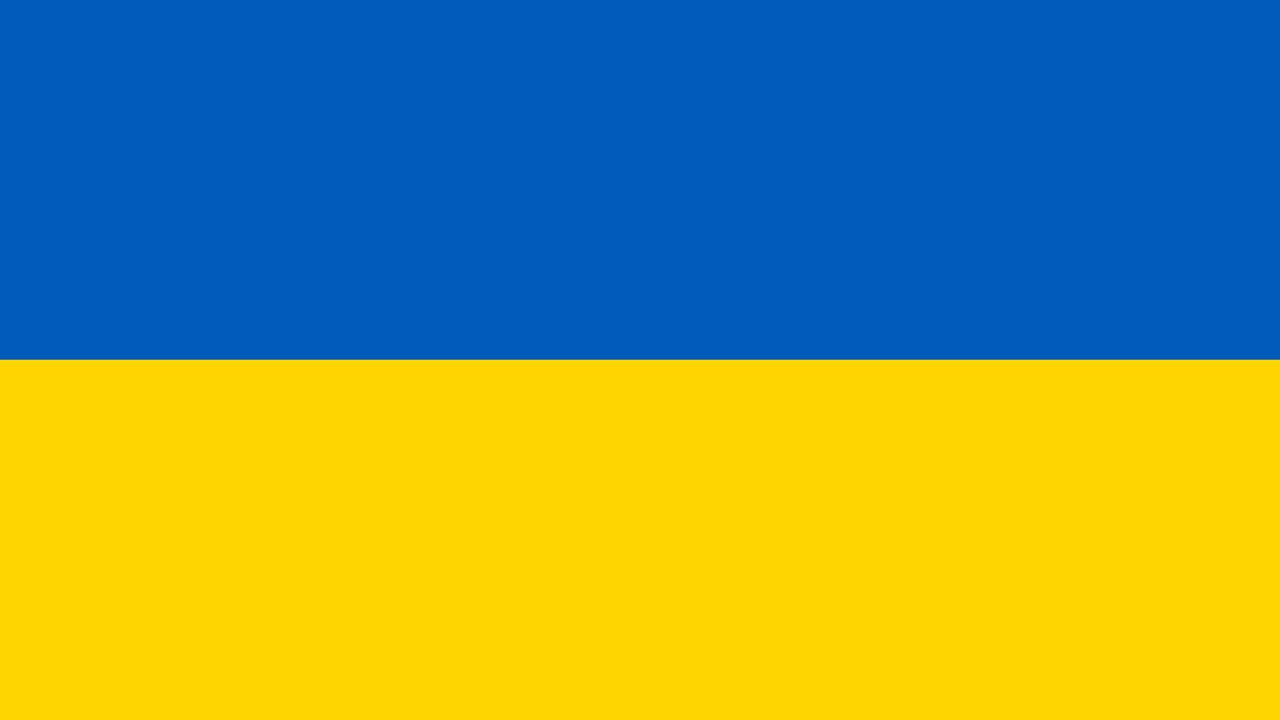 drapeau de l'Ukraine